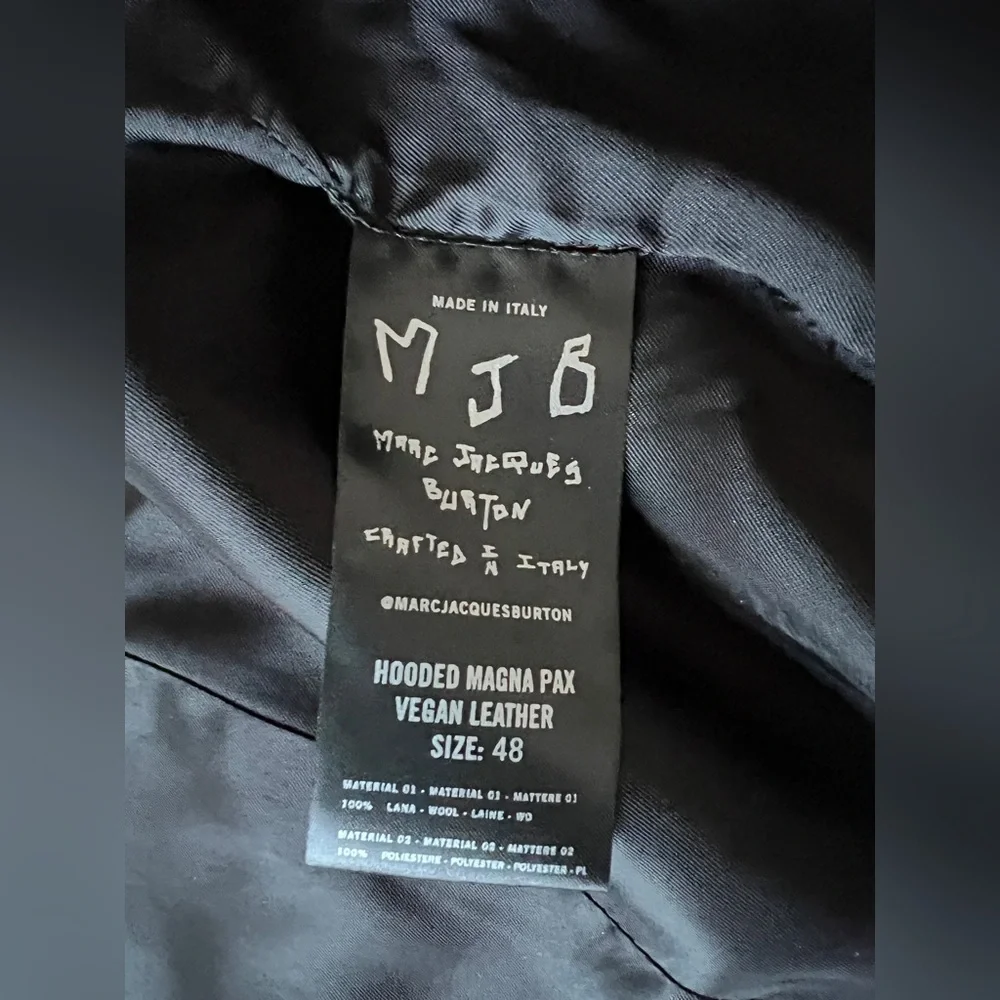 Marc Jacques Burton this jacket
